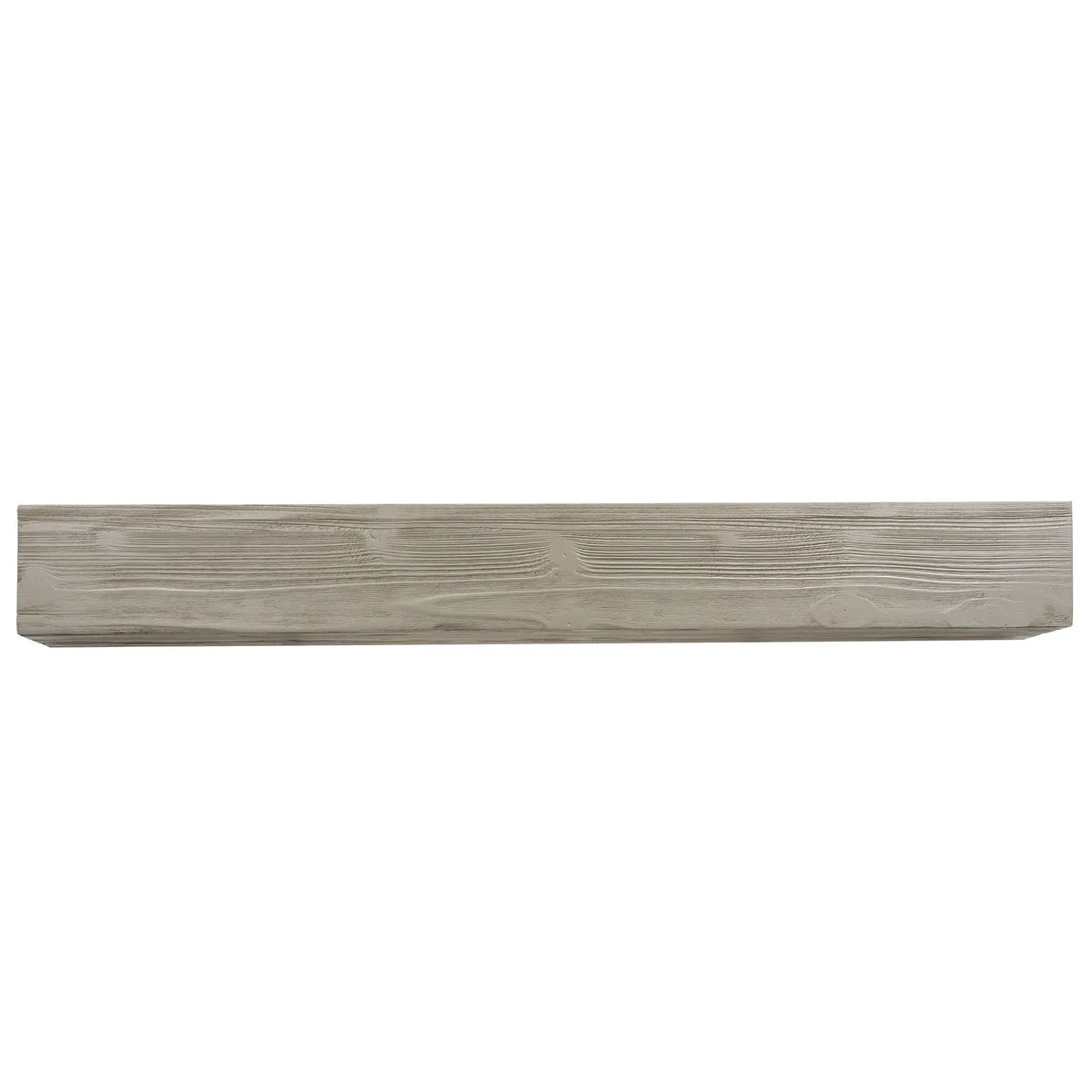Floating Mantel | Solid Cedar Wood | 9 Inch Thick | 50 Lb Capacity