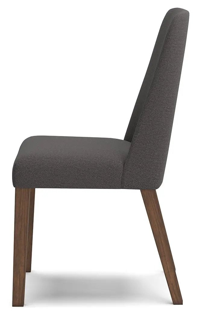 Lyncott Dining Side Chairs | Set Of 2 | Retro Mid-Century Style | Upholstered Seats