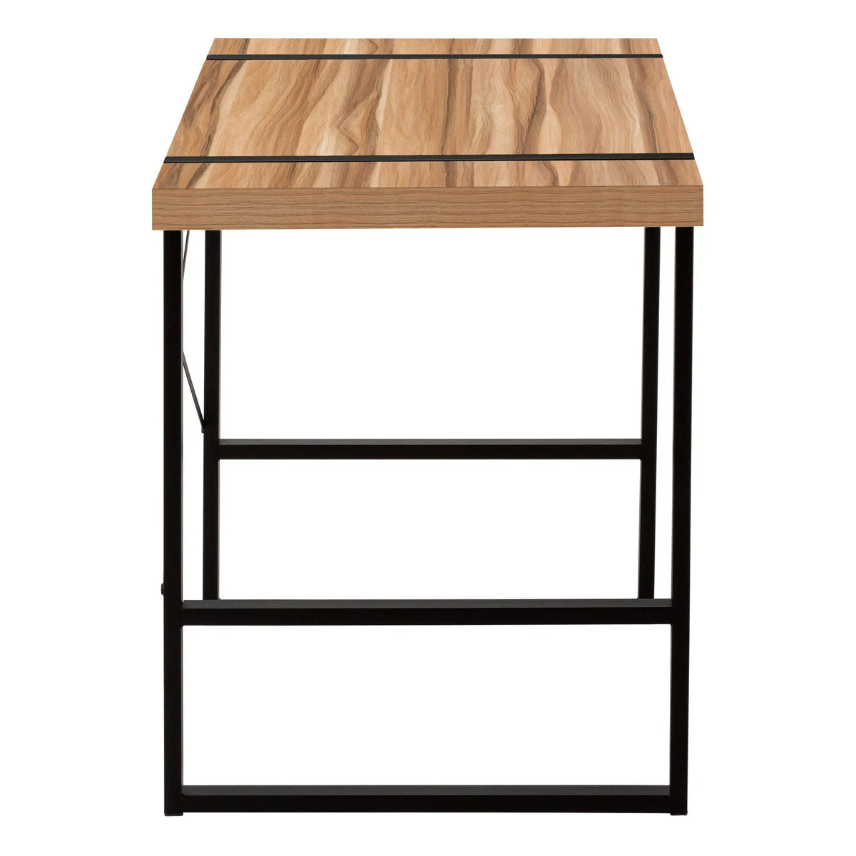 Computer Desk For Home Office | 49 Inch Width | Thick-Panel Desktop | Sturdy Metal Legs