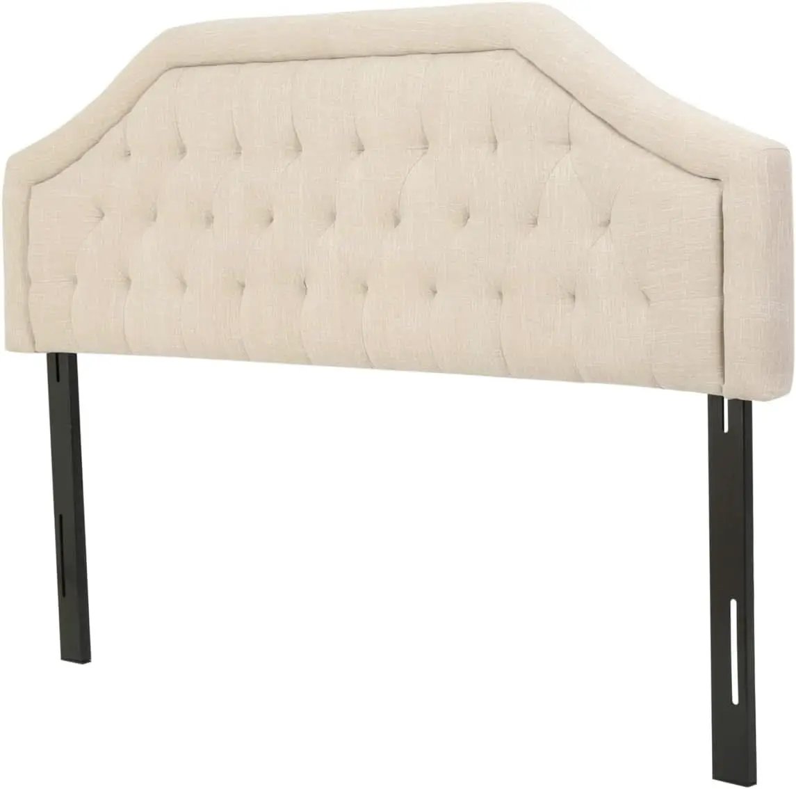 Luxurious Light Beige King Headboard for Elegant Bedrooms from PriceLows™