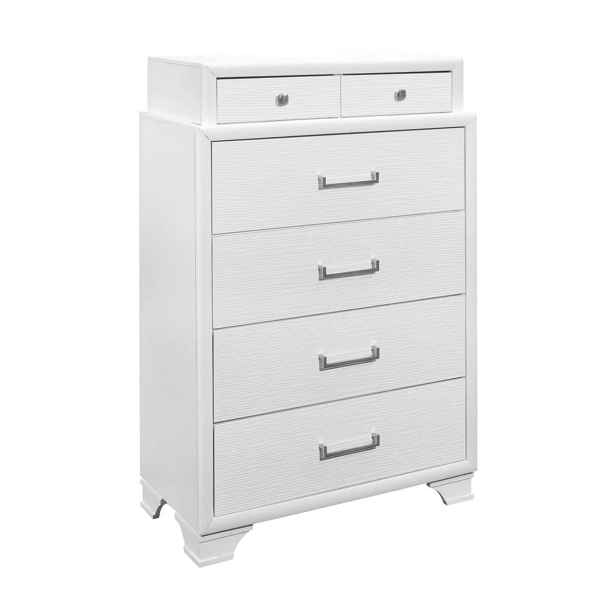 Civic Chest | 2 Pieces | Solid Wood & Metal | Living Room