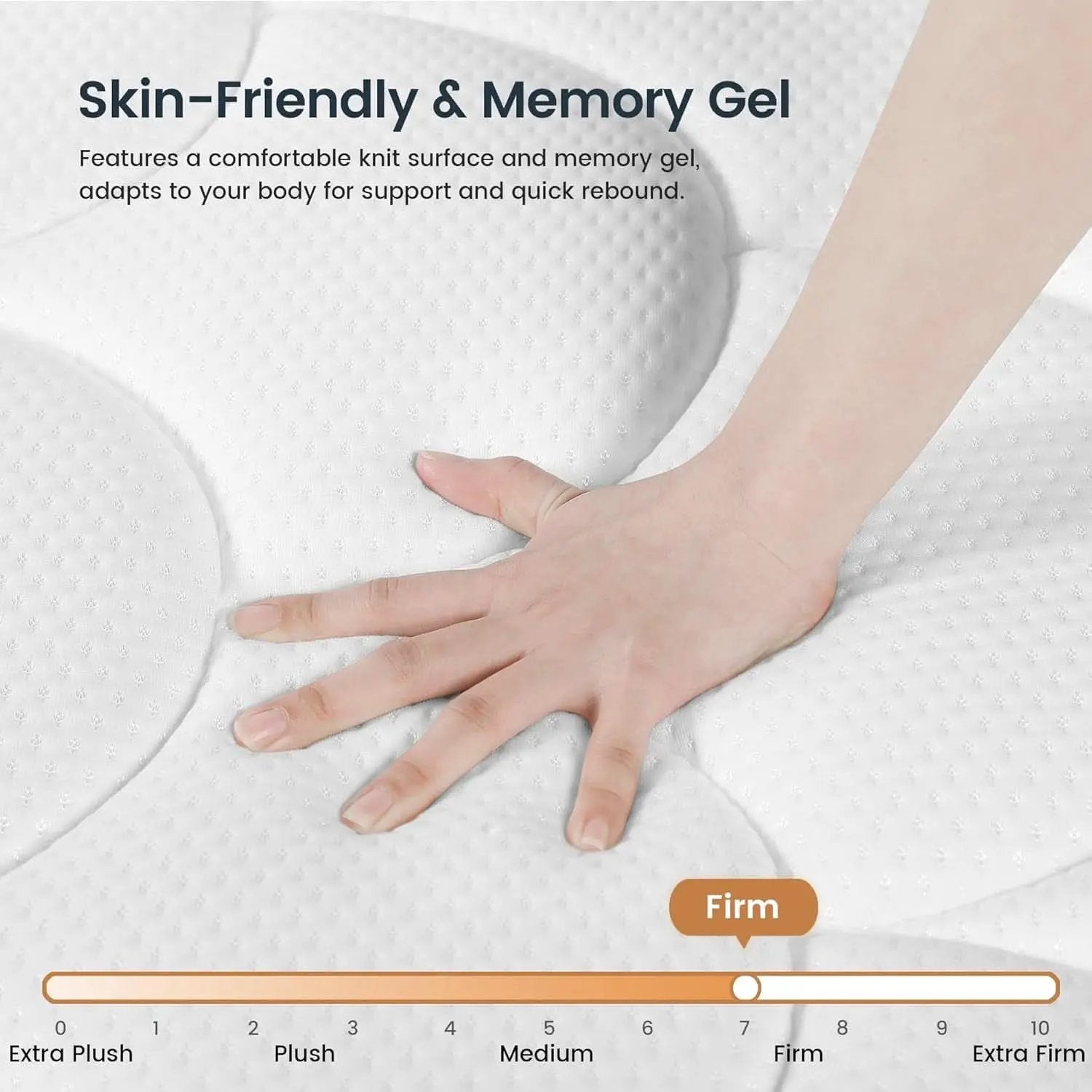 Queen Gel Memory Foam Hybrid Mattress Fourteen Inch Edge Support from PriceLows™