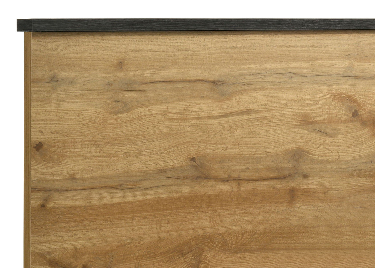 Kaywood 52-inch Queen Panel Bed Natural Pine | 62.5 x 85.25 x 51.5 in | Engineered Wood & Veneer | Bedroom