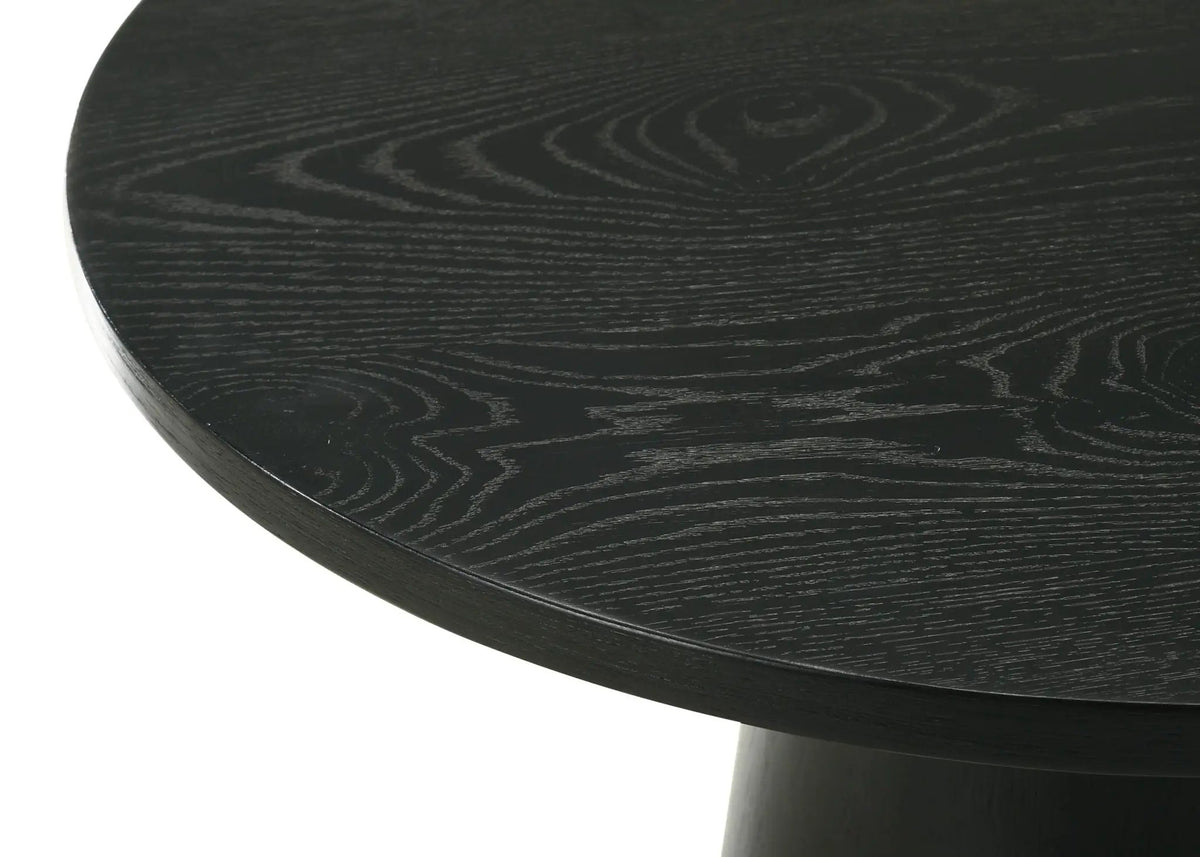 Jasper Round End Table | 22 Inch Diameter | 15 Inch Height | Contemporary Aesthetic