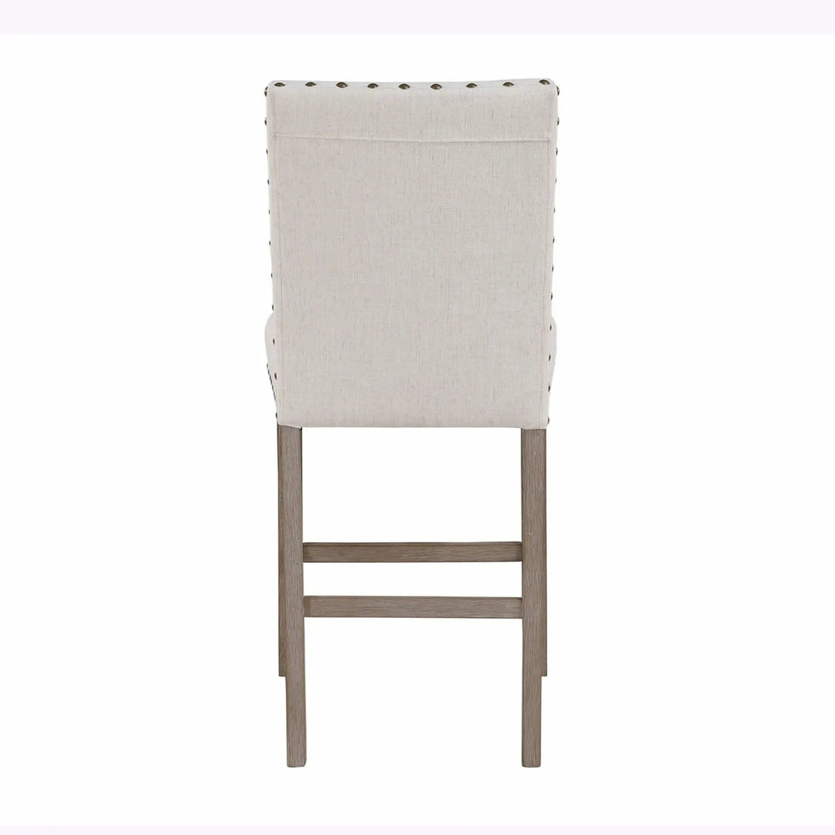 Marian Bar Stools | Set Of 2 | Fabric Finish | Ergonomic Design