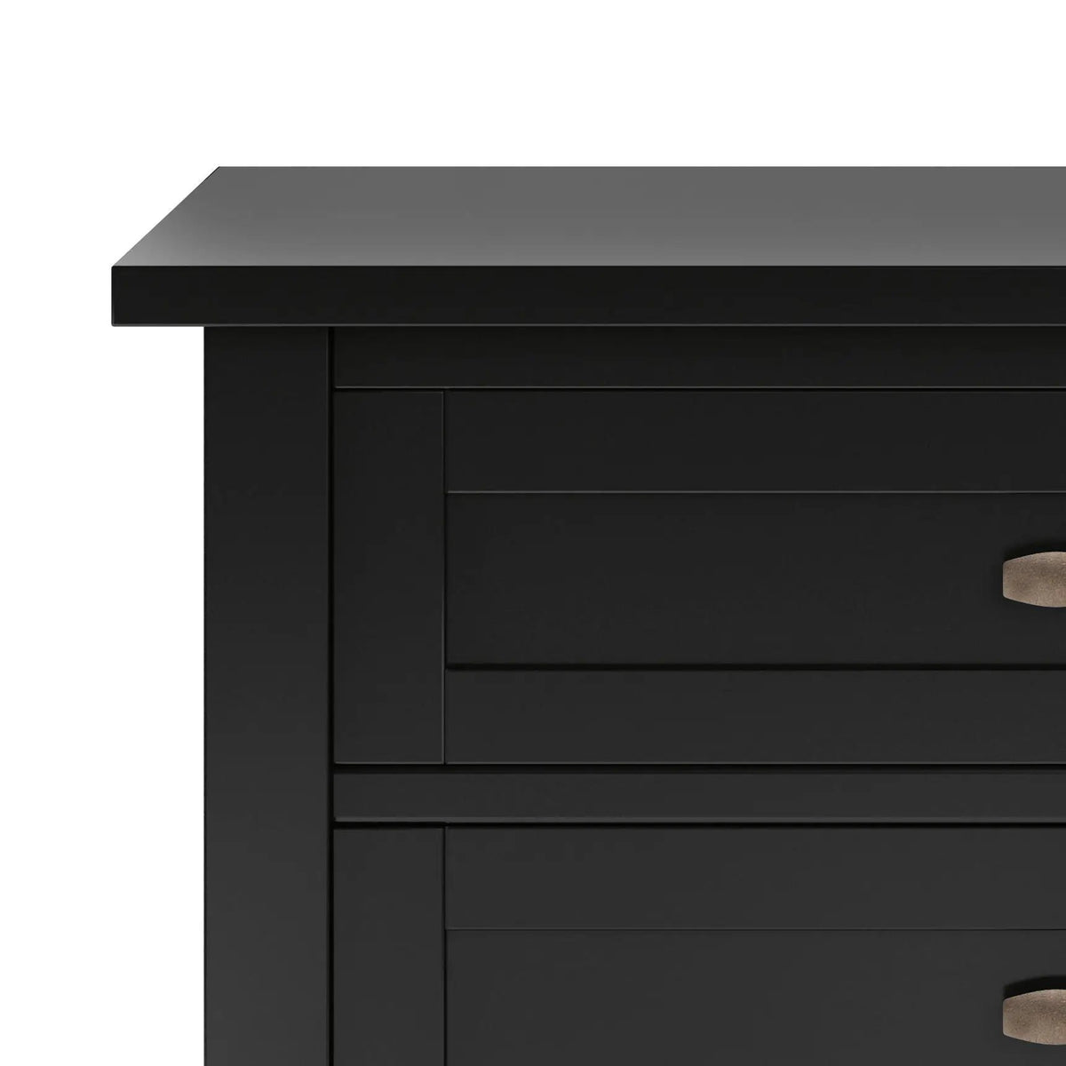 Warm Shaker Bedside Table | Handcrafted Solid Wood | NC Lacquer Finish | Multipurpose Design