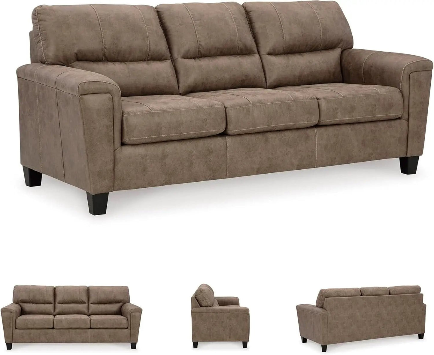Queen Dark Brown UltraPremium Sleeper Sofa Collection from PriceLows™