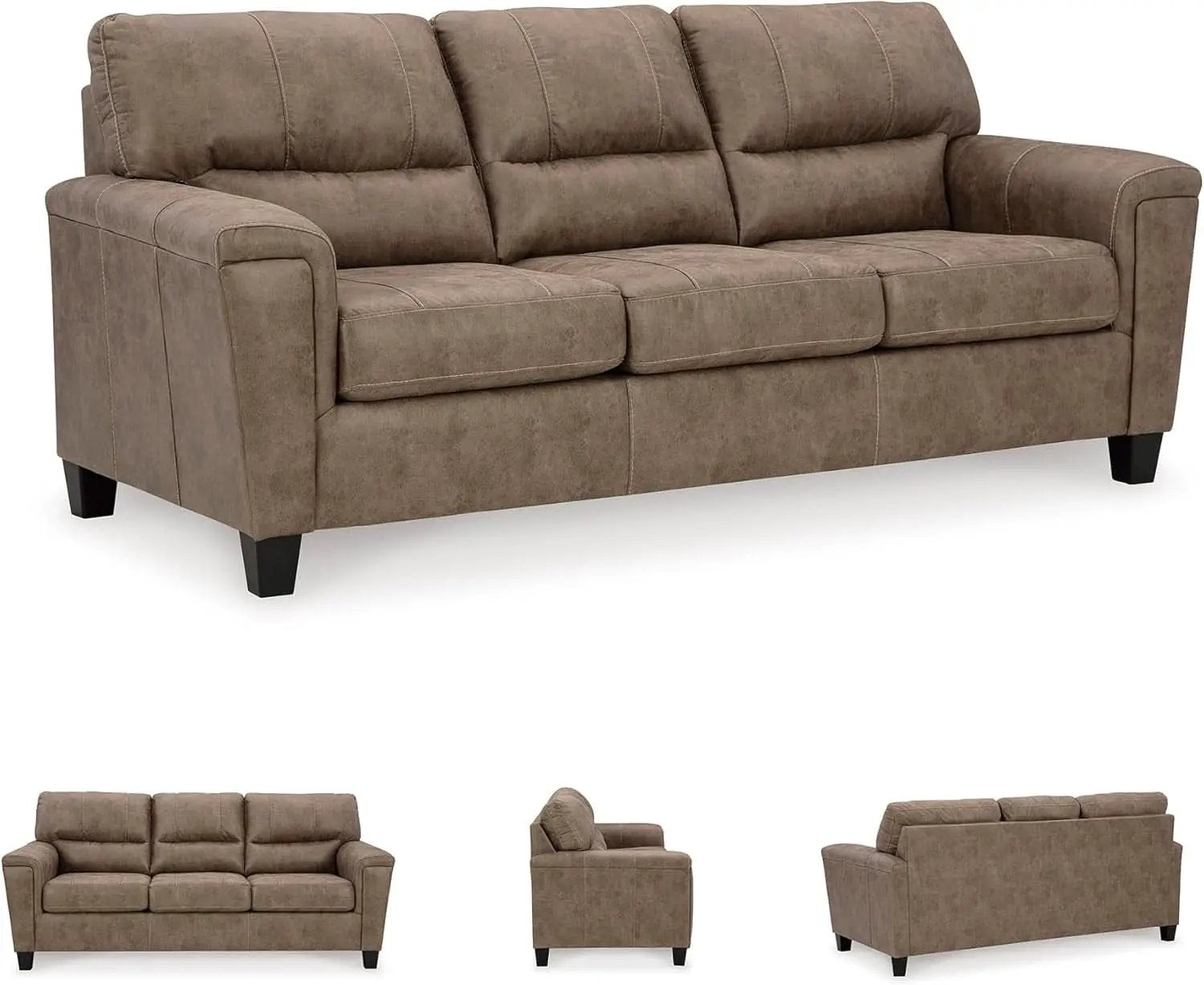 Queen Dark Brown UltraPremium Sleeper Sofa Collection from PriceLows™