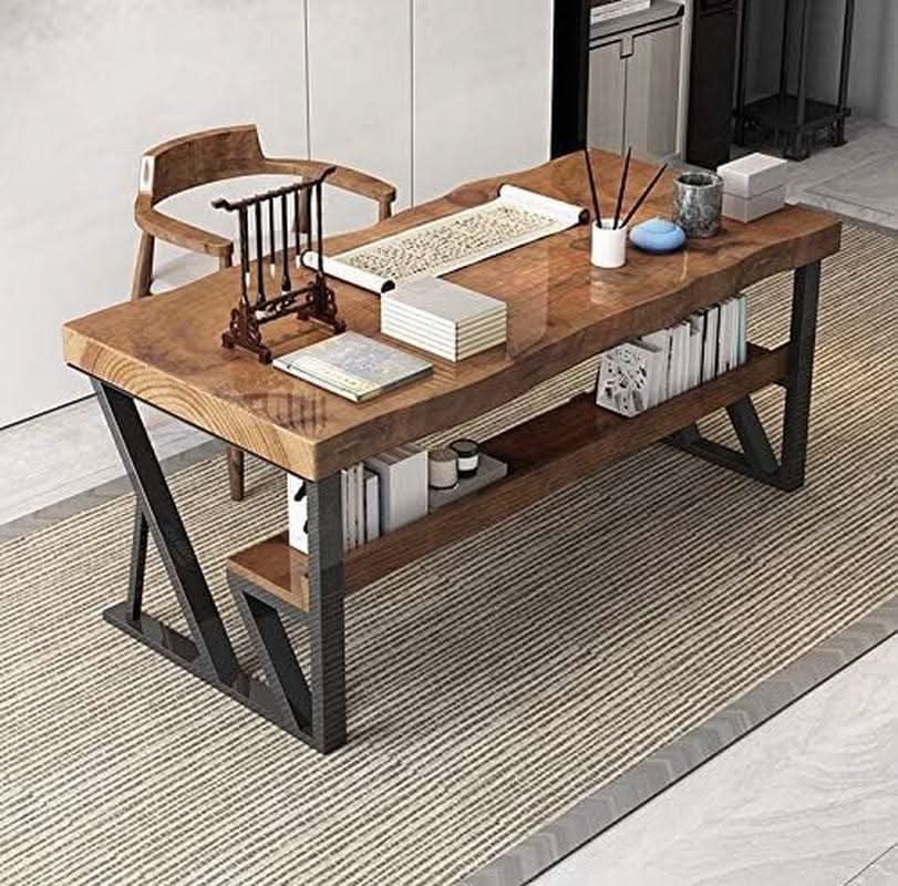 Black Iron Table Legs 28 Inches Industrial Strength from PriceLows™