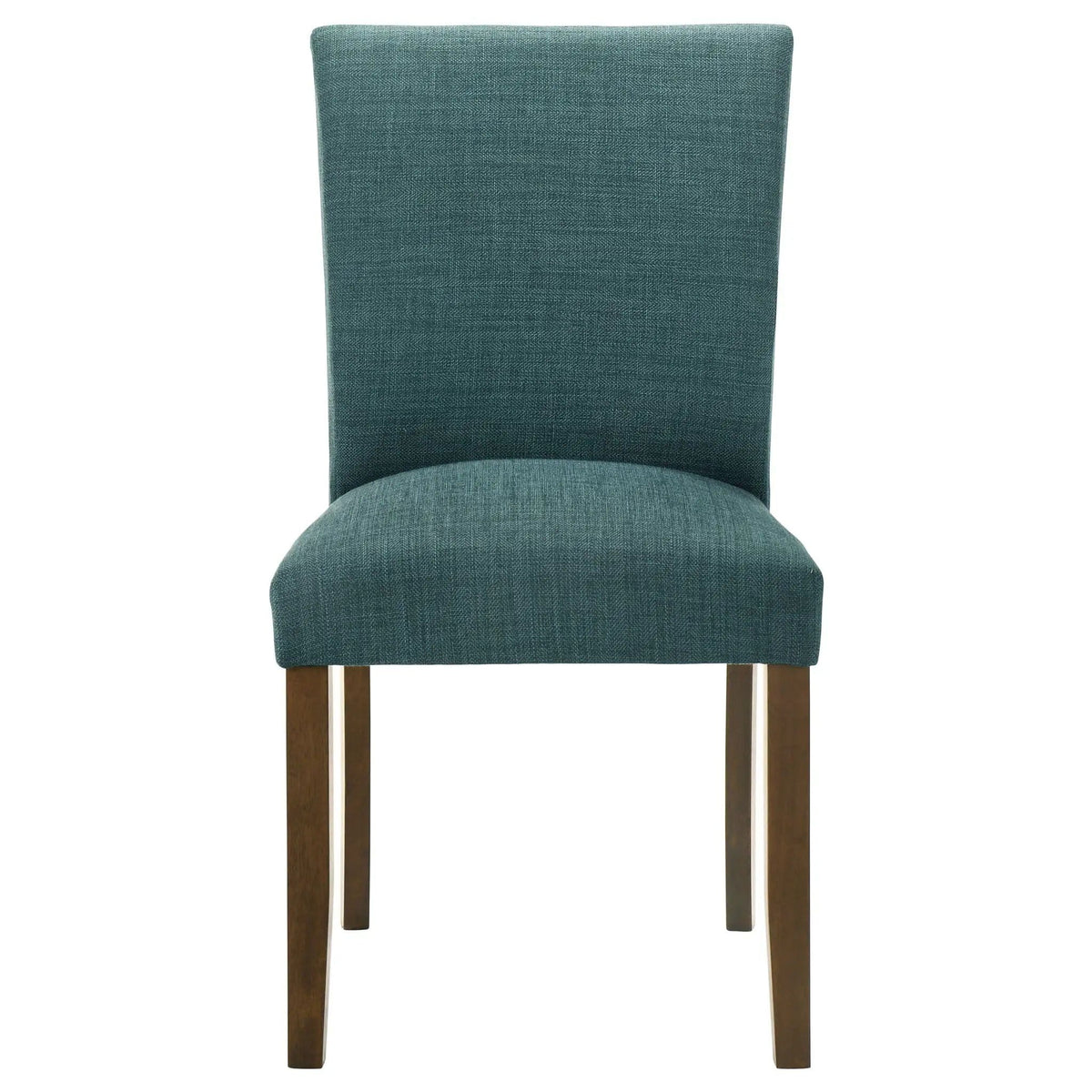Paxton Upholstered Dining Side Chair Teal Blue (Set of 2) | 19.5 x 23.75 x 36.75 in | Wood | Dining Room