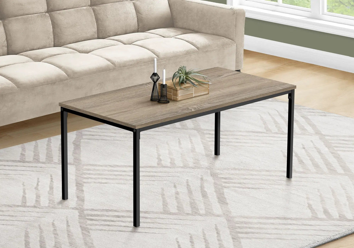 Rectangular Cocktail Table | Laminate Surface | Space-Saving Design | Easy Assembly