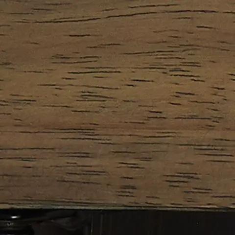 Montia Square End Table | Sintered Stone Top | Mango Veneer | Black Finish Frame