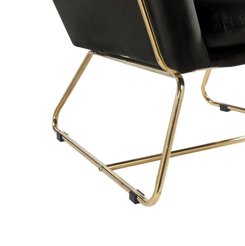 Keira Accent Chair With Metal Base | 3 Pieces | Metal | Living Room