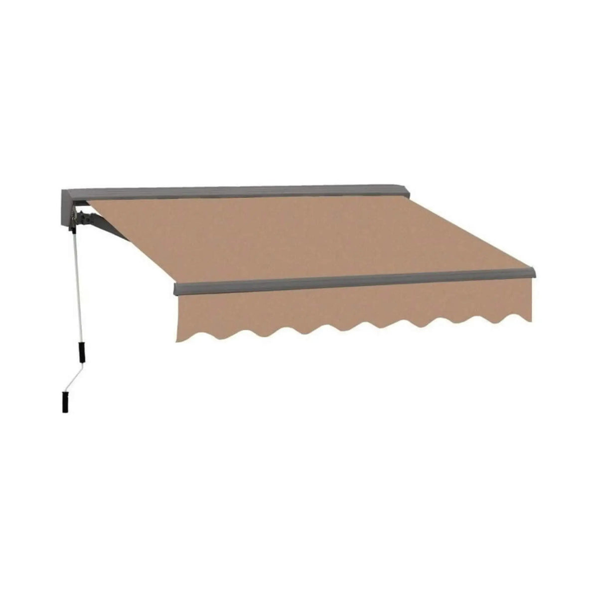 Retractable Sun Shade Awning | Advaning Classic Series | 100% Acrylic Fabric | Fully Assembled