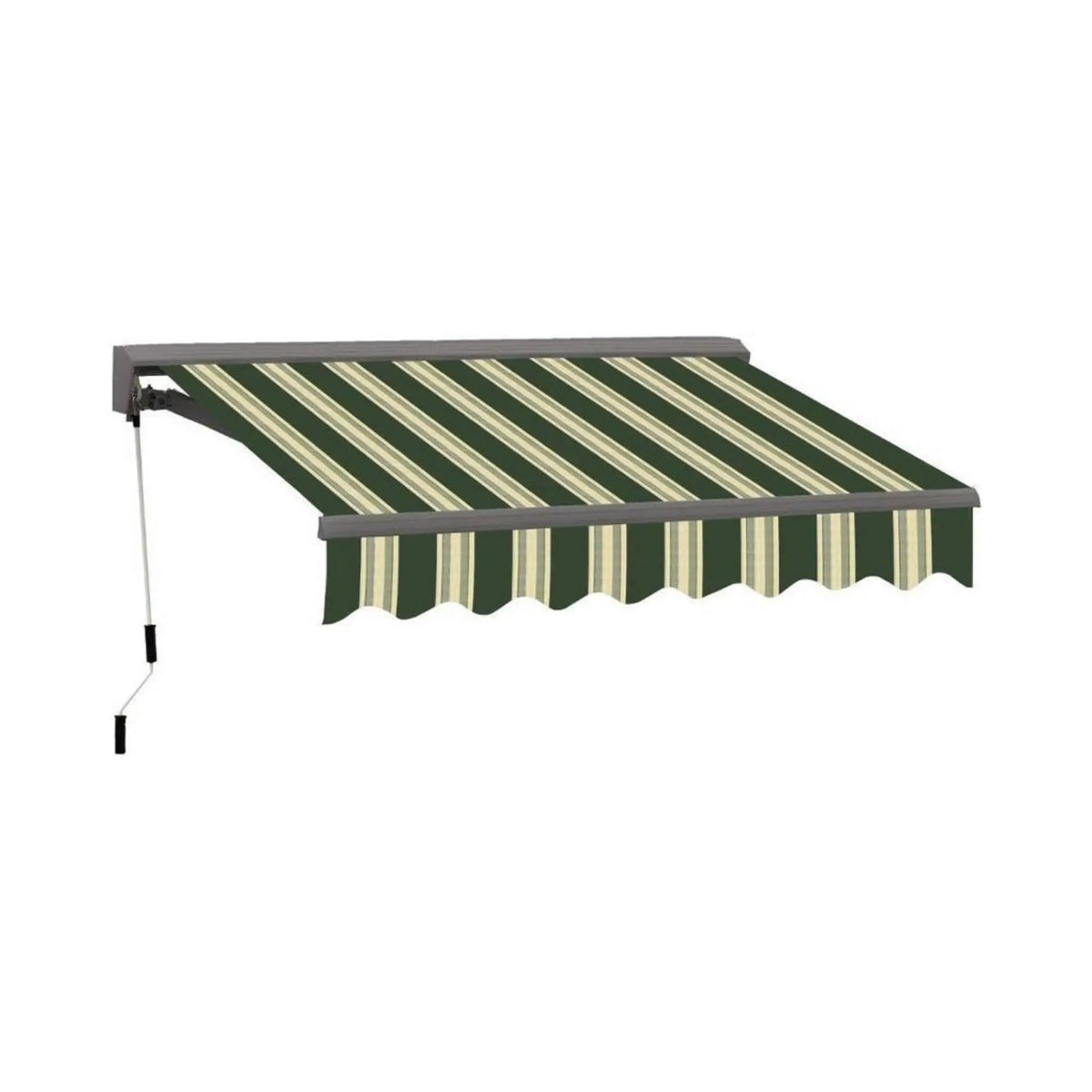 Retractable Sun Shade Awning | Advaning Classic Series | 100% Acrylic Fabric | Fully Assembled