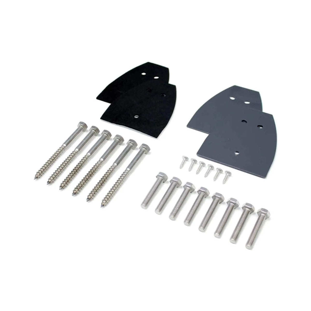 Tempered Glass Awning | Advaning GA Series | Single Clamp Bracket | Stainless Steel Hardware
