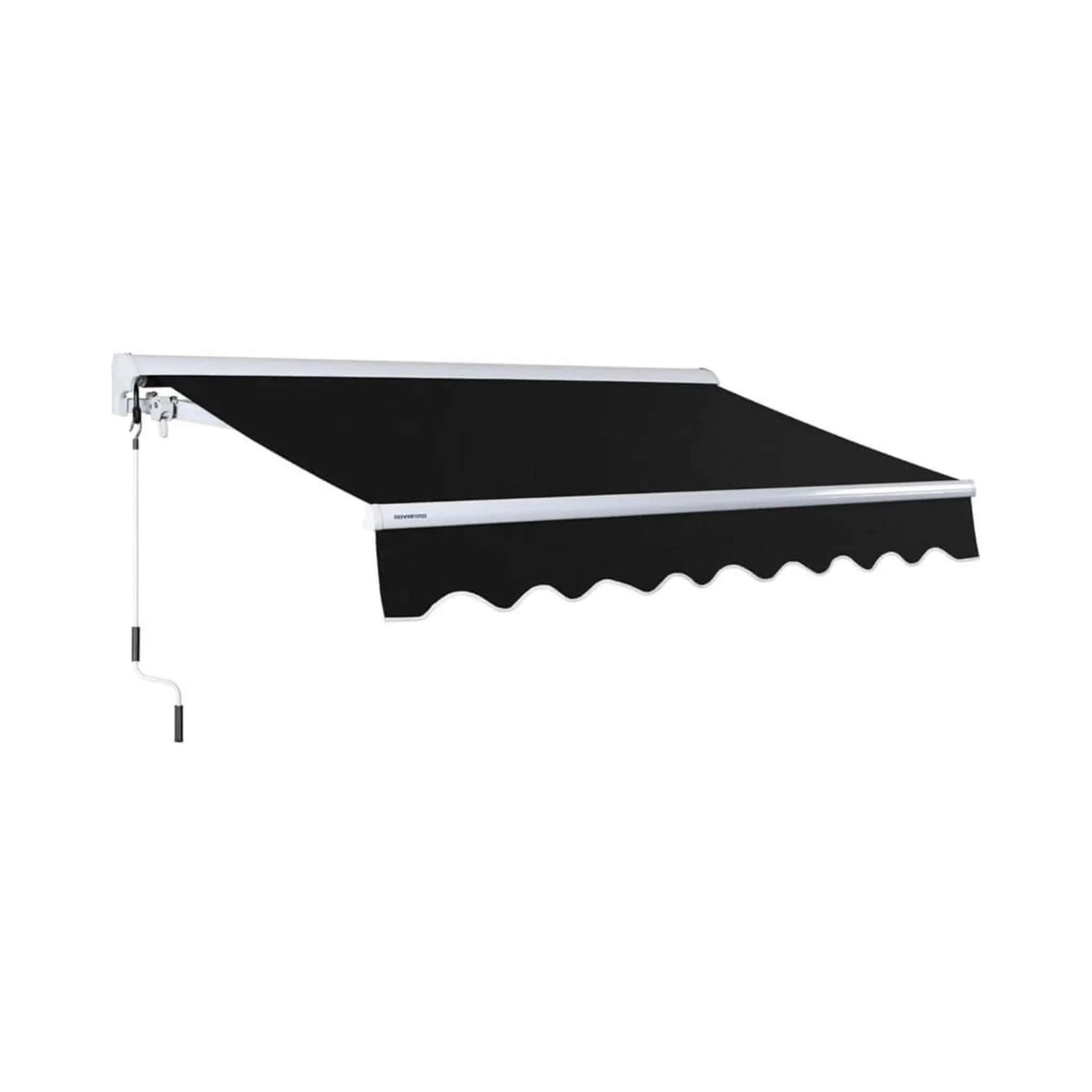 Retractable Sun Shade Awning | Advaning Luxury Series | 316 Stainless Steel Cables | Solution-Dyed Acrylic