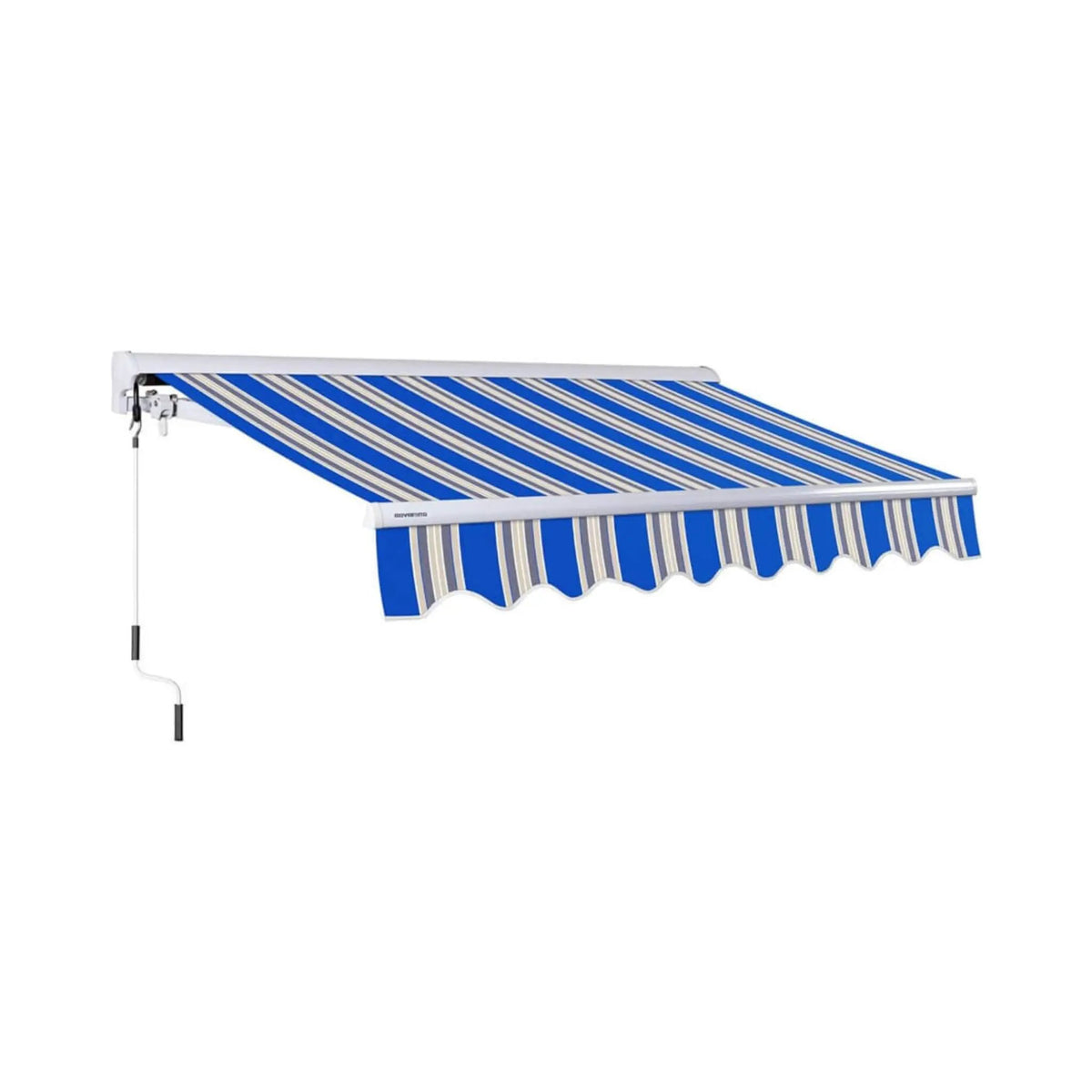 Retractable Sun Shade Awning | Advaning Luxury Series | 316 Stainless Steel Cables | Solution-Dyed Acrylic