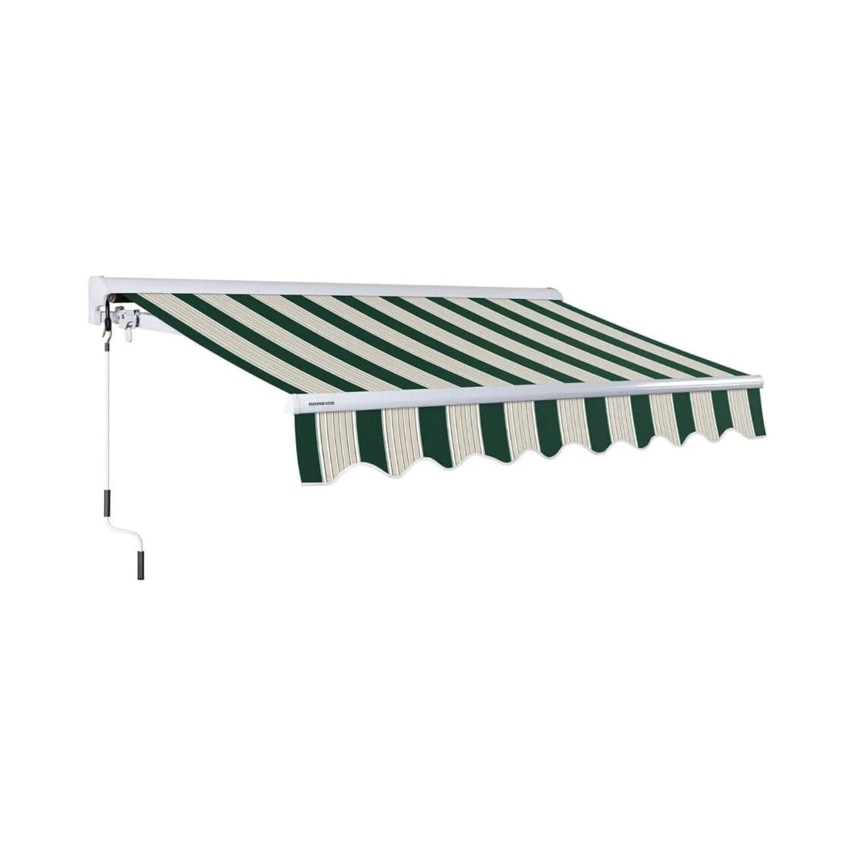 Retractable Sun Shade Awning | Advaning Luxury Series | 316 Stainless Steel Cables | Solution-Dyed Acrylic