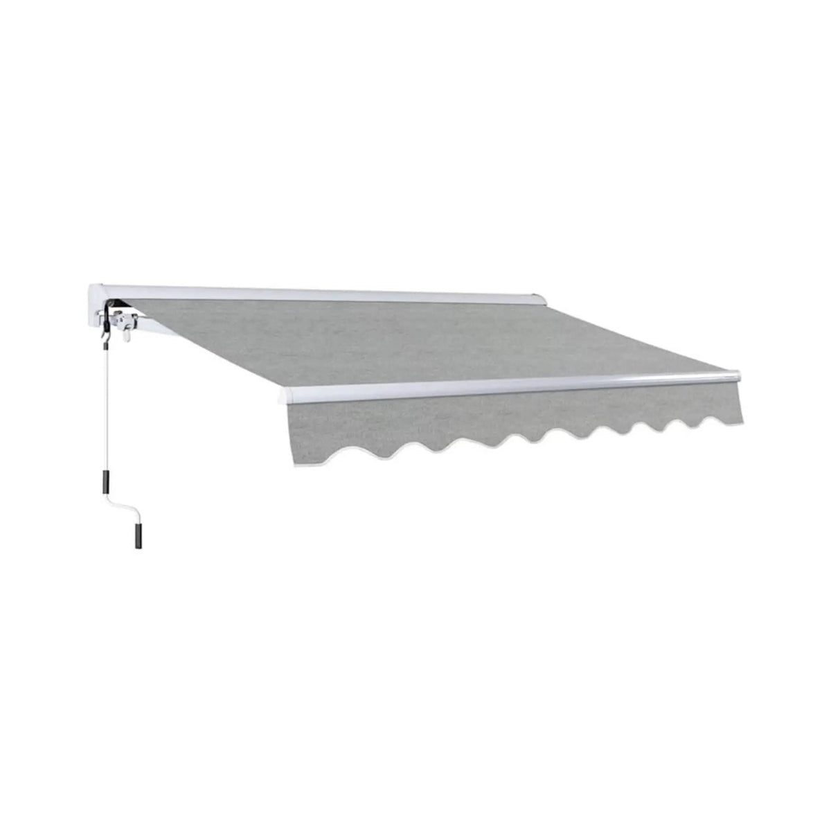 Retractable Sun Shade Awning | Advaning Luxury Series | 316 Stainless Steel Cables | Solution-Dyed Acrylic