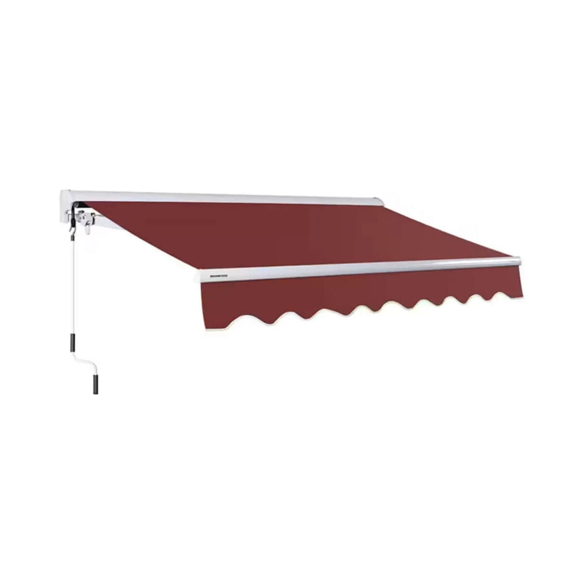 Retractable Sun Shade Awning | Advaning Luxury Series | 316 Stainless Steel Cables | Solution-Dyed Acrylic