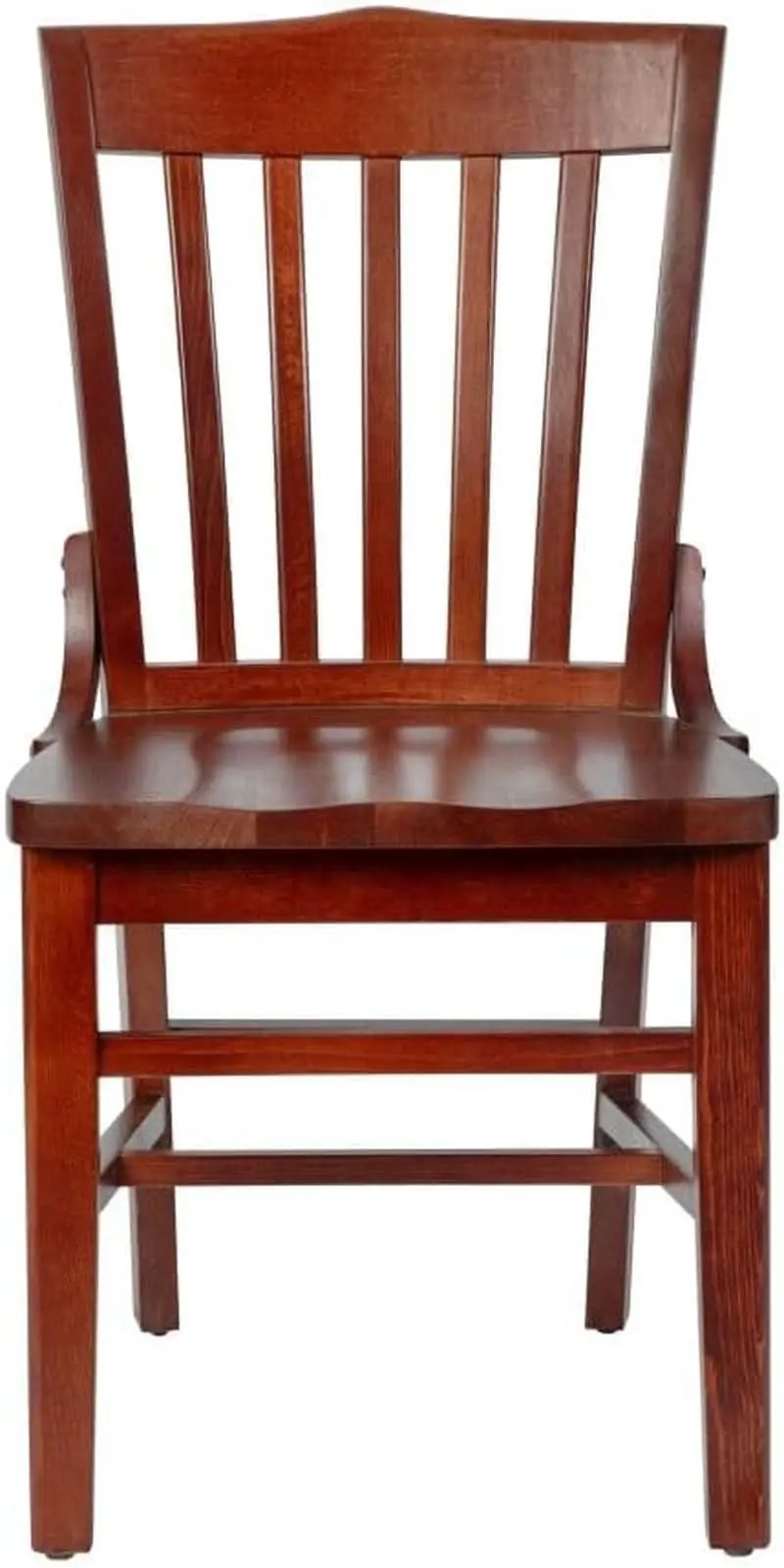 Hercules Mahogany Schoolhouse Dining Chair For Restaurants from PriceLows™