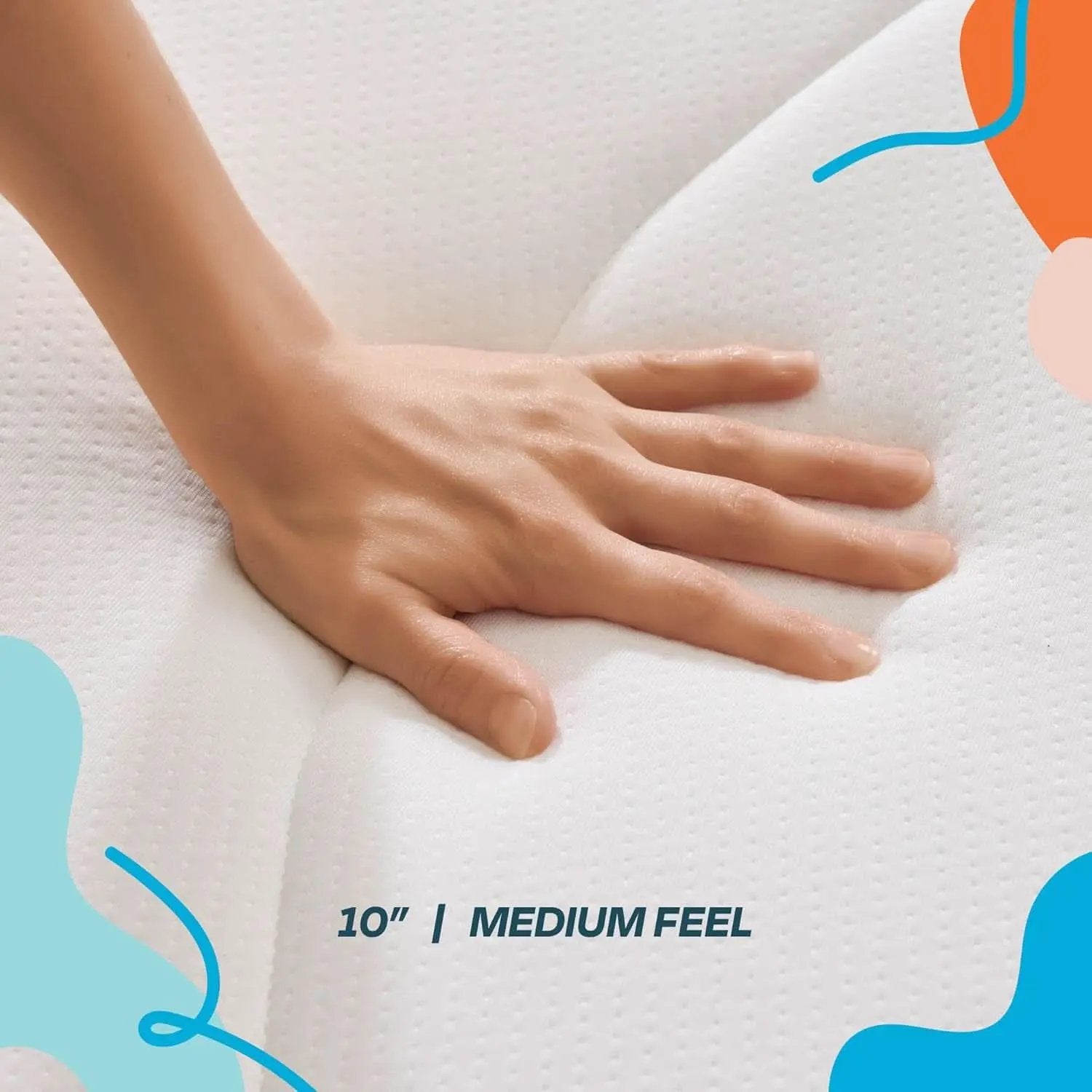 Memory Foam Hybrid Mattress Twin XL Breathability Plus from PriceLows™