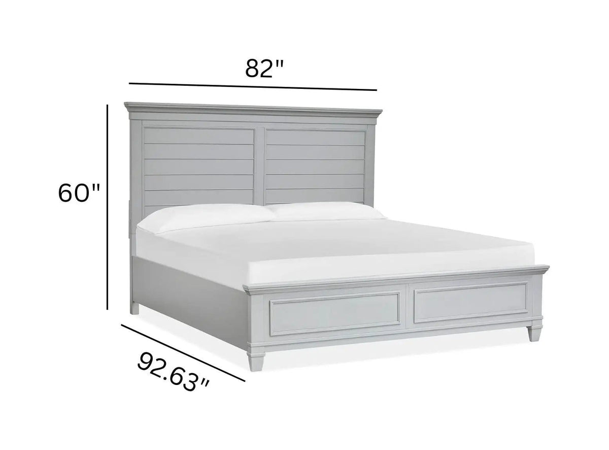 Charleston Complete Panel Bed | 6 Pieces | Bedroom Furniture | Bedroom