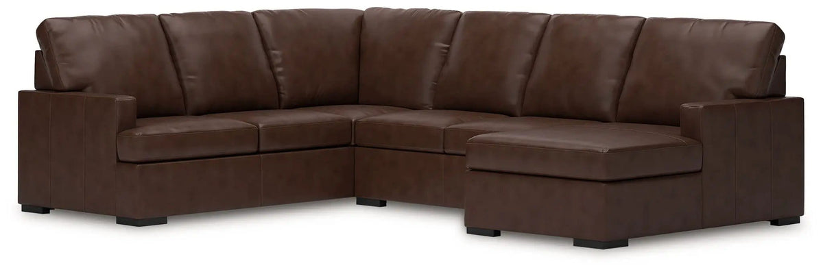 McDowlan Sectional | 3 Pieces | Faux Leather | Living Room