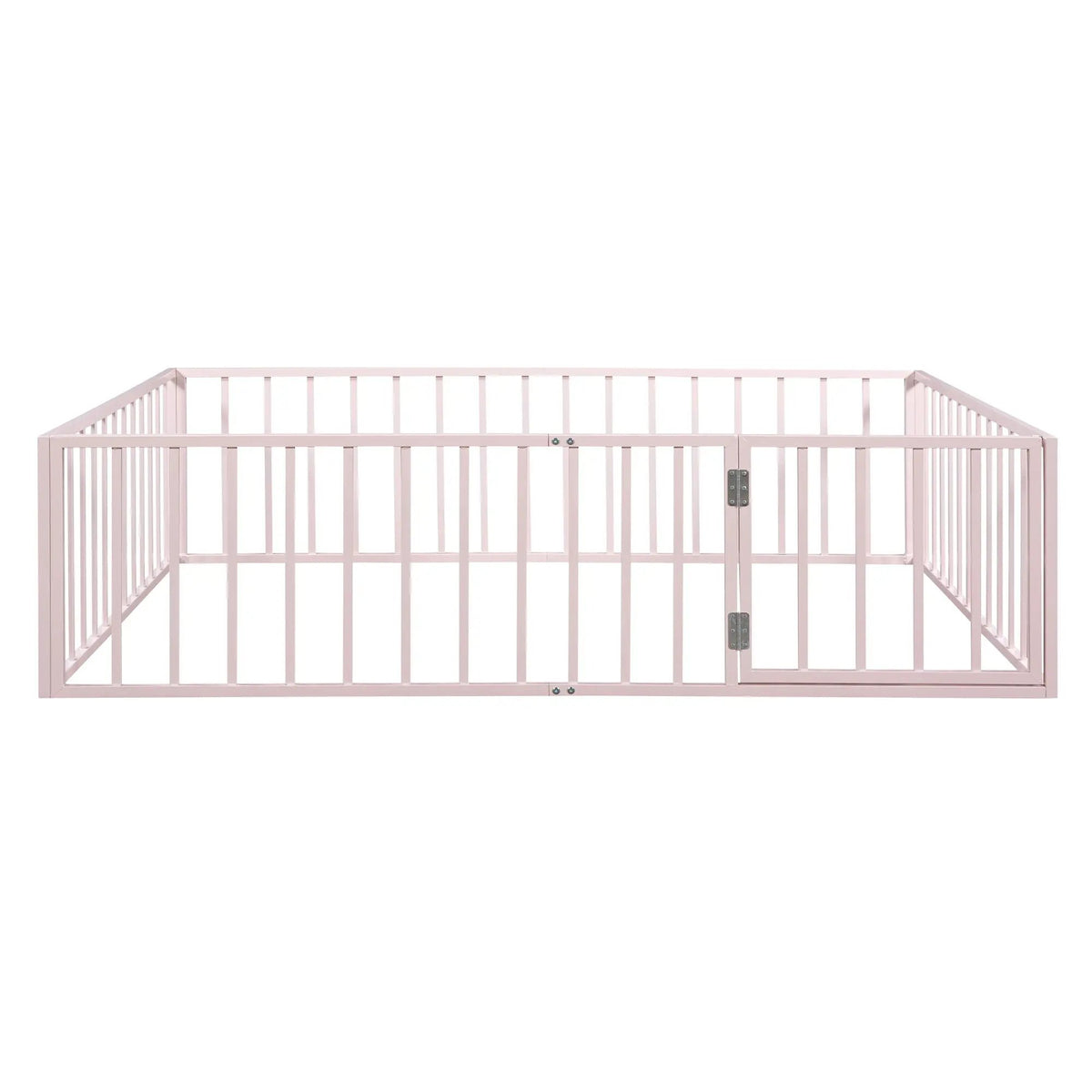 Metal Floor Bed Frame | Raised Fence Gate | Low Platform Design