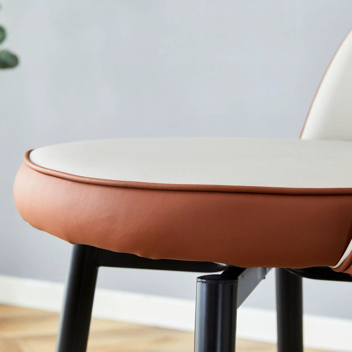 Upholstered Rotatable Bar Chair With Metal Legs For Dining Room Stool Set | Stool Set | Metal | Dining Room