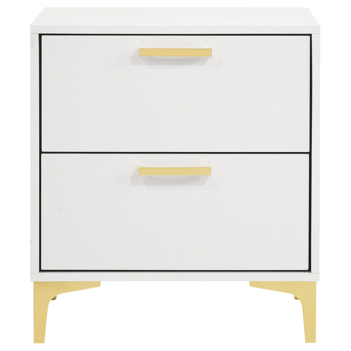 Kendall 2-drawer Nightstand | 21.75 x 15.75 x 24.75 in | 2-Drawer | White