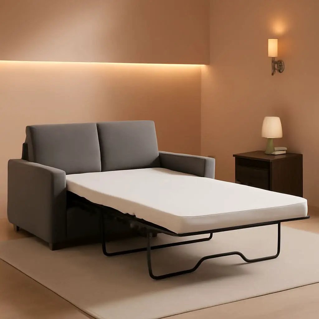 Memory Foam Sofa Bed For Small Spaces Space Saving Studio from PriceLows™