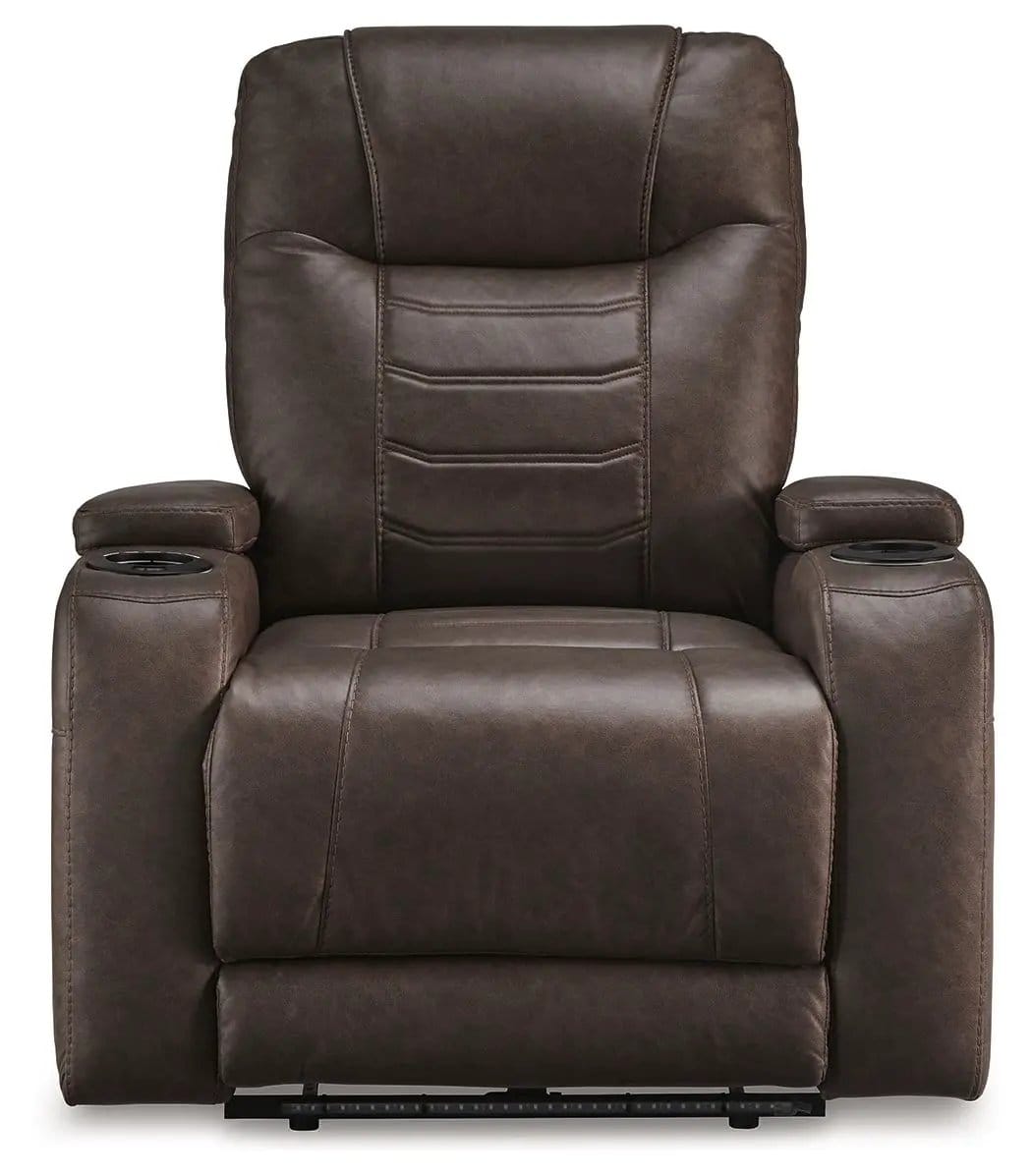 Schooner Rocks Power Recliner / Adj Headrest Reclining Chair | 2 Pieces | Living Room Furniture | Living Room