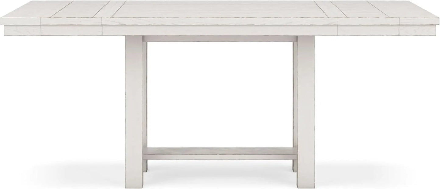 Robbinsdale Counter Height Dining Extension Table 42W 86D White from PriceLows™