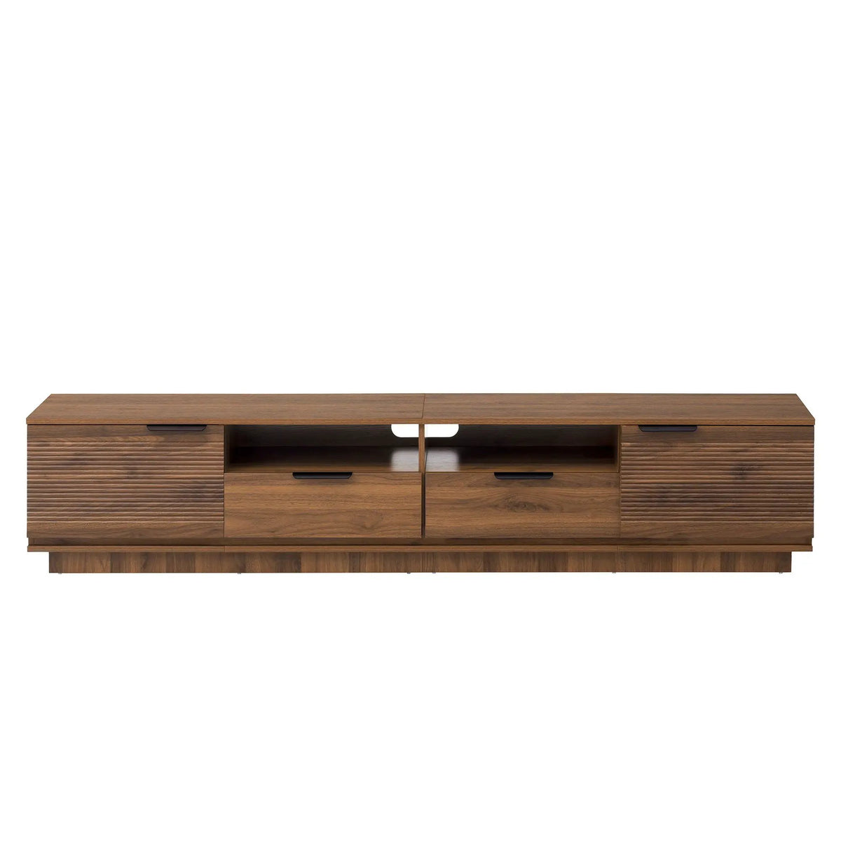 TV Stand | Deep Drawers | Cable Management | Soft Close