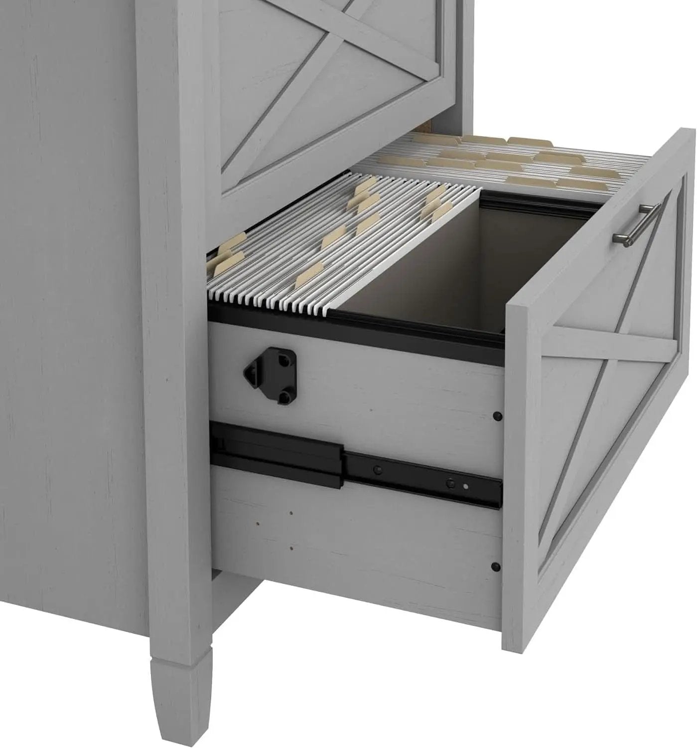 Key West 2 Drawer Lateral File Cabinet In Cape Cod Gray from PriceLows™