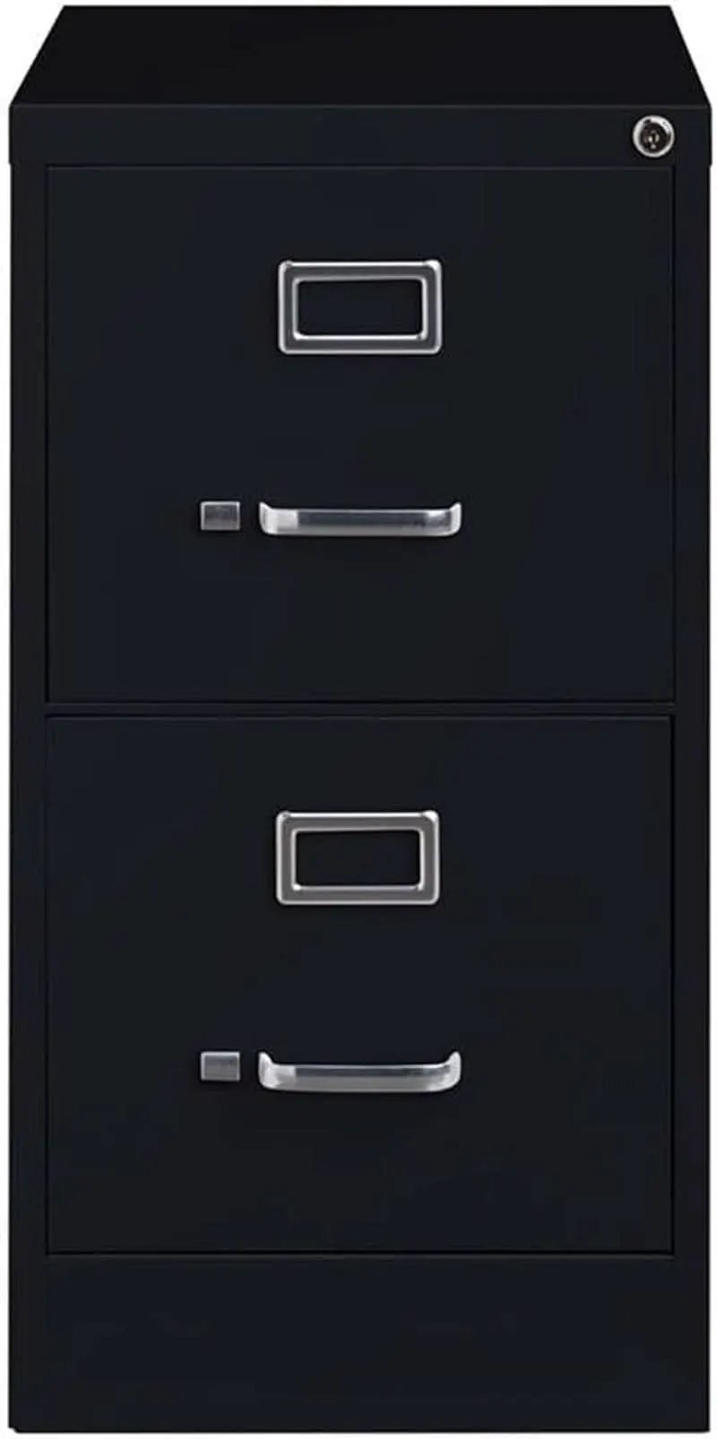 28.38 Inch Vertical Filing Cabinet Lockable Metal For Home Office Use Pre Assembled Letter Size Compatible from PriceLows™