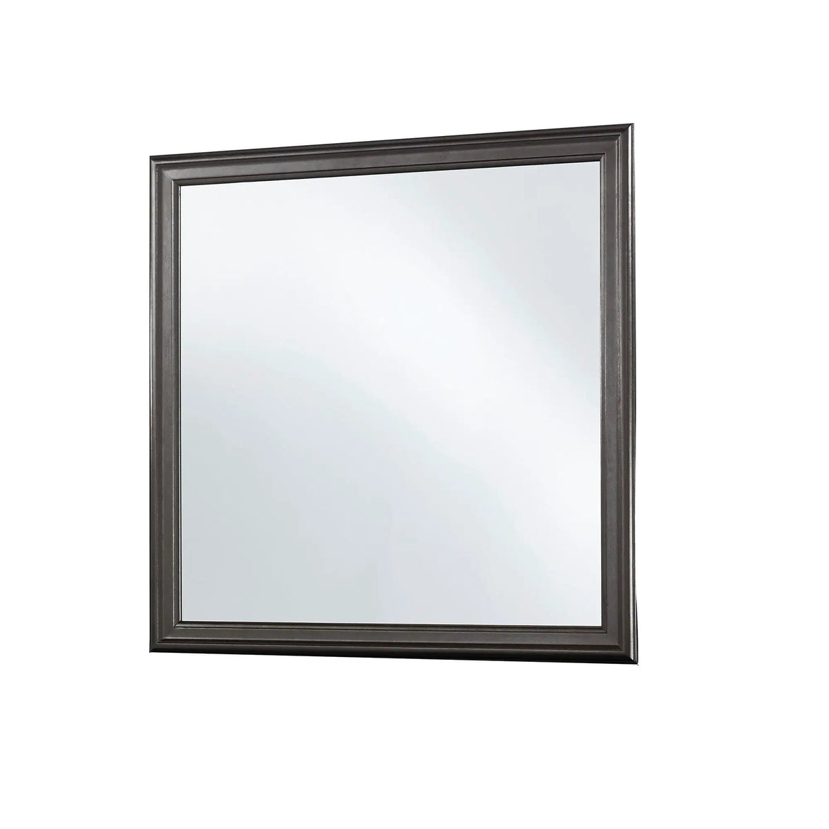 Shaker Crocodile Metallic Mirror | 2 Pieces | Solid Wood & Glass | Home