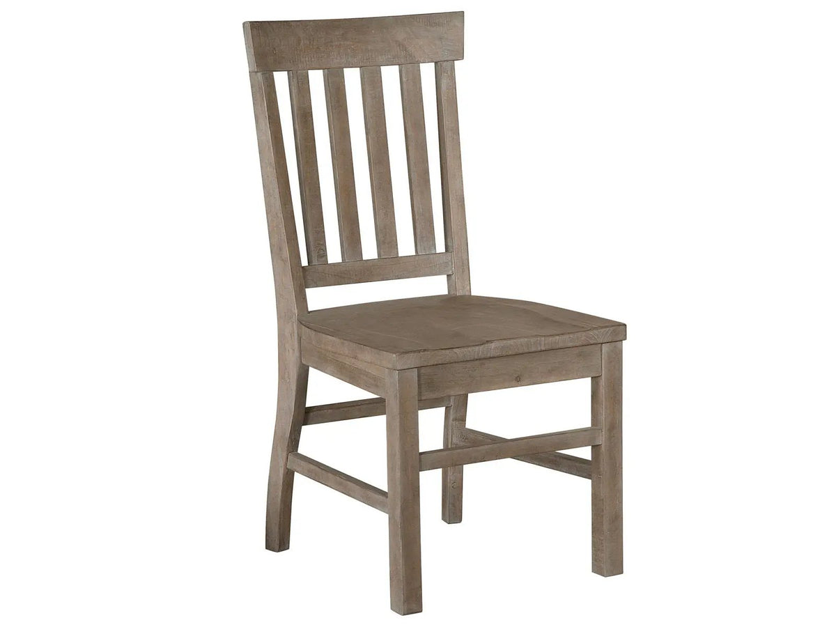 Tinley Park Dining Side Chairs | Set Of 2 | Dove Tail Gray | Classic Wood Seat