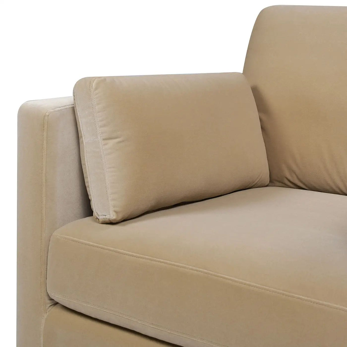 Knox Modern Farmhouse Arm Chair | Feather-Down Wrapped Cushions | Reversible Back And Arm Cushions | Durable Upholstery