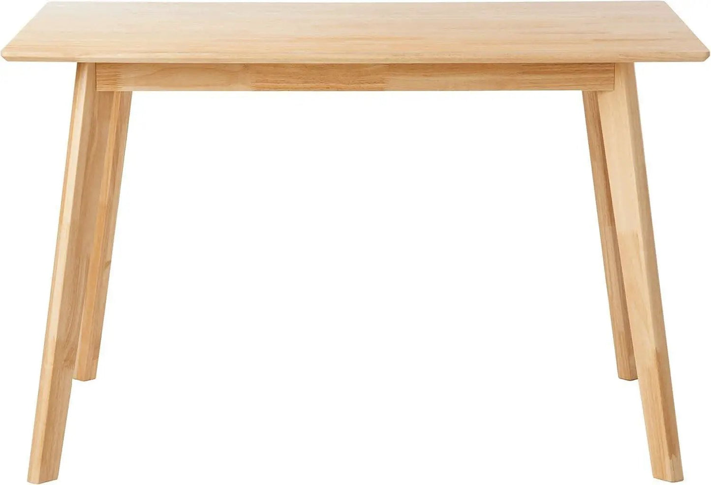 FSC Certified Solid Wood Rectangular Dining Table Seats Four Natural Finish from PriceLows™