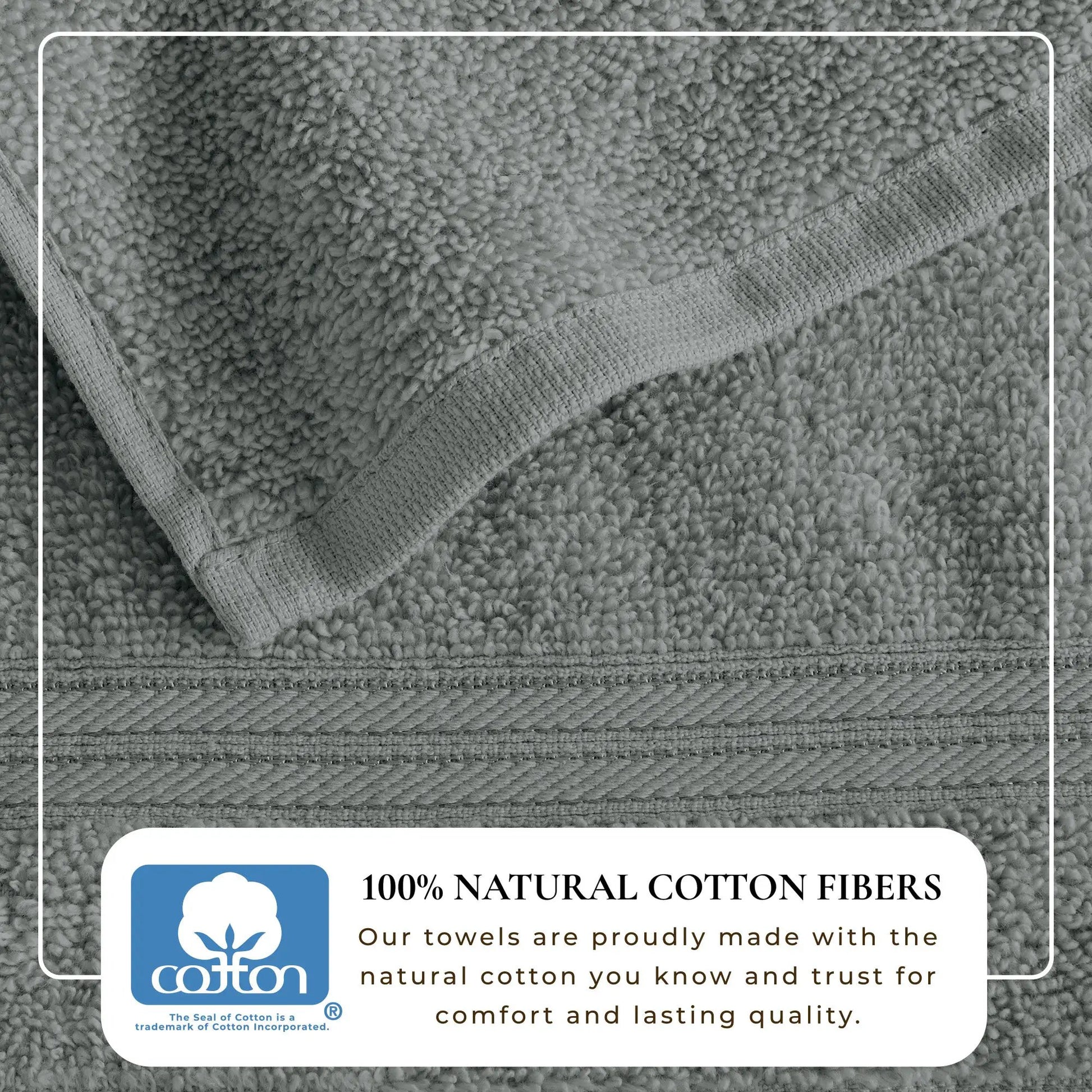 Cotton Terry Bath Towel Set - Cooper Collection from PriceLows™