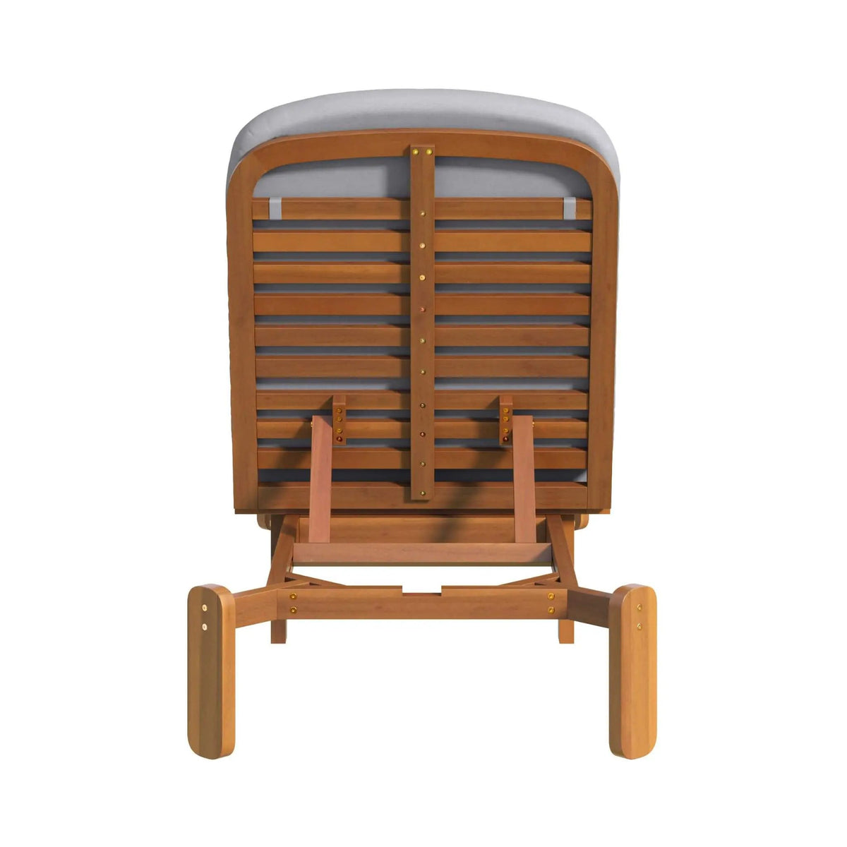 Adjustable Outdoor Chaise Lounge | Reclining Backrest | Weather-Resistant Materials | Minimalist Design