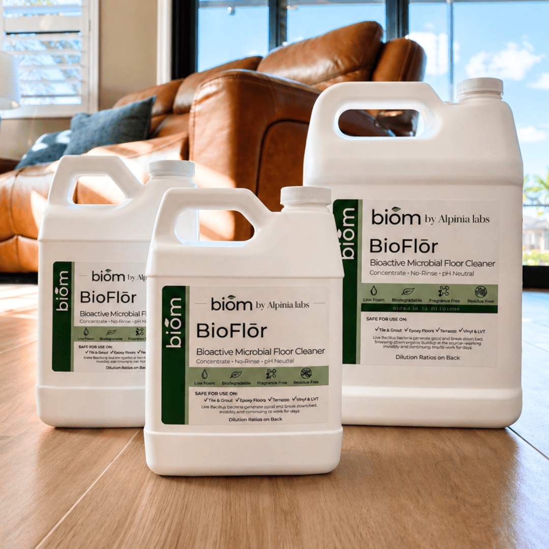 BioFlōr Bioactive Microbial Floor Cleaner Concentrate | 1 oz | Home Use | Home