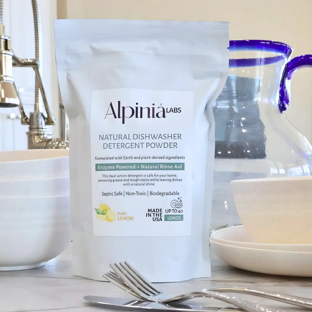Powerful Dishwasher Detergent with Enzymes — No Microplastics, No Residue from PriceLows™