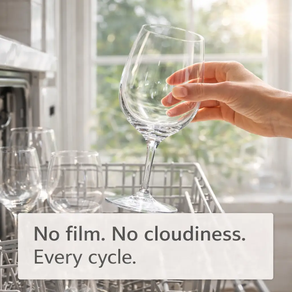 Powerful Dishwasher Detergent with Enzymes — No Microplastics, No Residue from PriceLows™