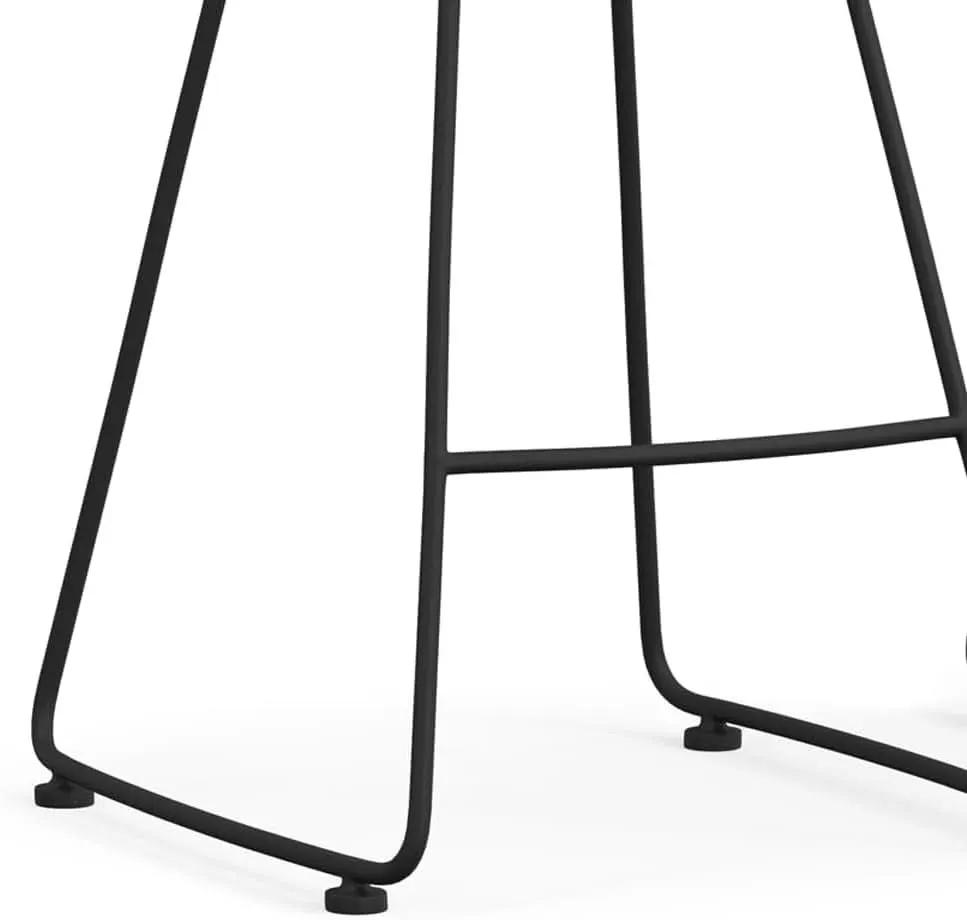 Amberly Natural 24 Inch Saddle Counter Height Bar Stool Set from PriceLows™