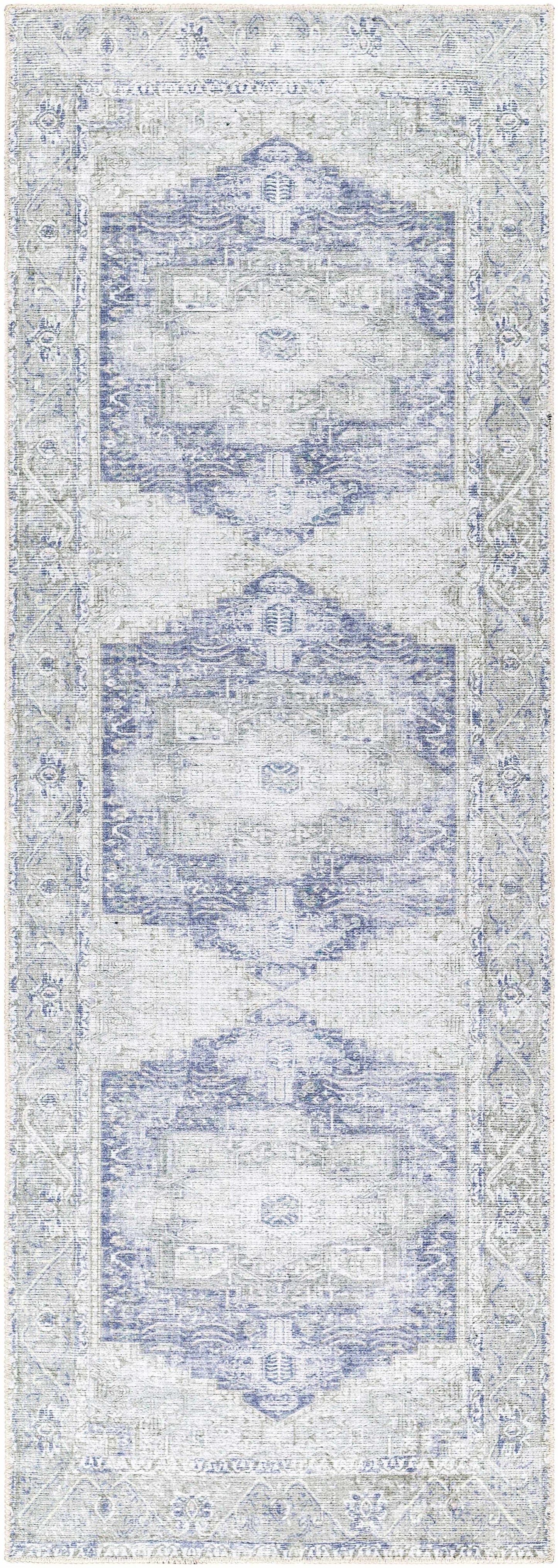 Rosman Olive Washable Area Rug from PriceLows™