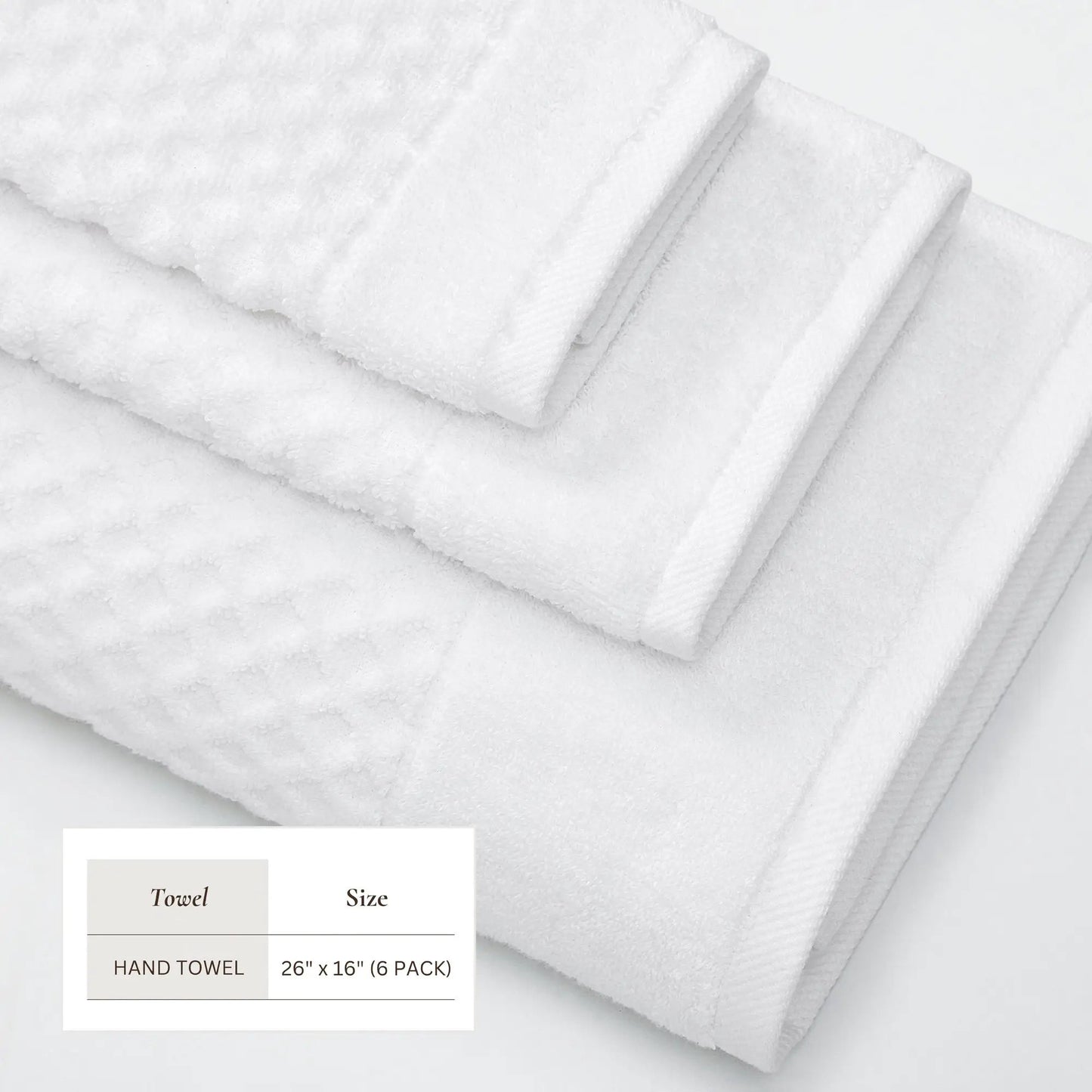 Cotton Diamond Waffle Weave Bath Towel Set - Grayson Collection from PriceLows™